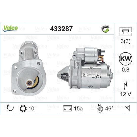 Valeo Starter to suit Ford, Rover