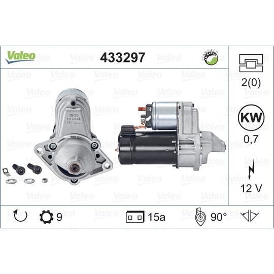 Valeo Starter to suit Ford, Opel, Vauxhall