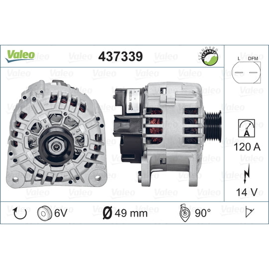 Valeo Alternator to suit Ford, Audi, VW