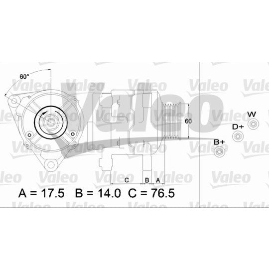 Valeo Alternator to suit Ford