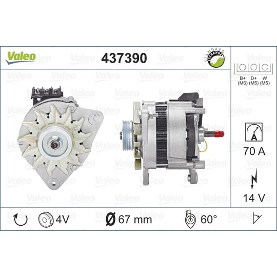 Valeo Alternator to suit Ford