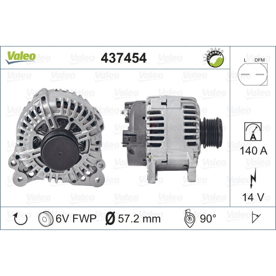 Valeo Alternator to suit Ford, Audi, VW