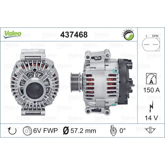 Valeo Alternator to suit Audi