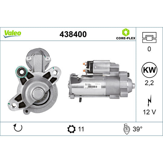 Valeo Starter to suit Ford, Volvo