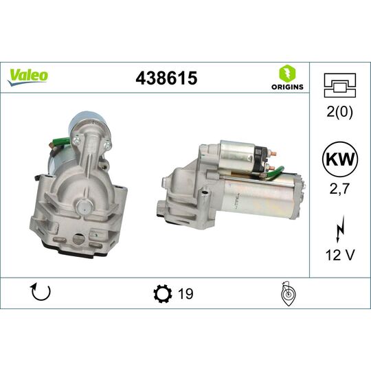 Valeo Starter to suit Ford, Jaguar