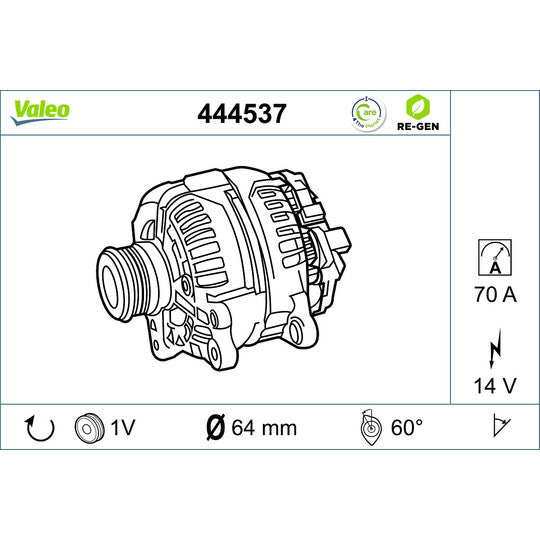 Valeo Alternator to suit Ford