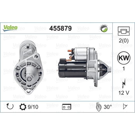 Valeo Starter to suit Chevrolet, Opel, Vauxhall