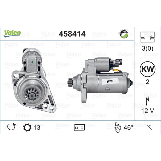 Valeo Starter to suit Audi, VW, Seat