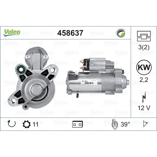 Valeo Starter to suit Ford, Volvo