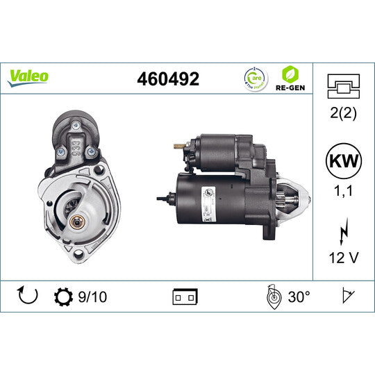 Valeo Starter to suit Audi, VW, Skoda
