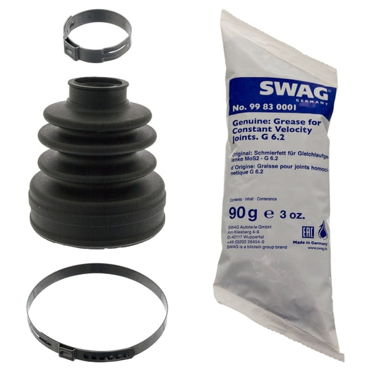 Swag Bellow Set, drive shaft to suit Ford