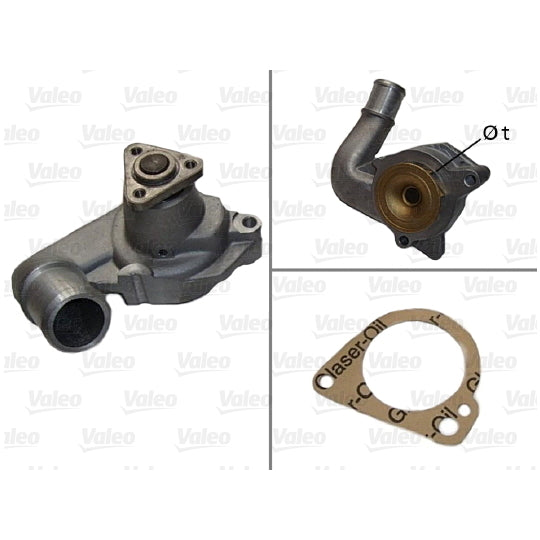 Valeo Water pump to suit Ford, Mazda, Bugatti