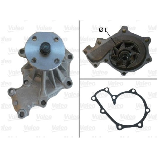Valeo Water pump to suit Ford, Mazda