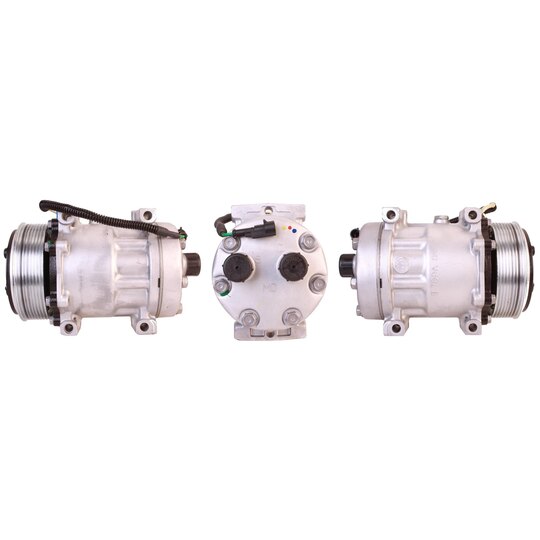 Elstock Compressor, air conditioning to suit Iveco, Jcb