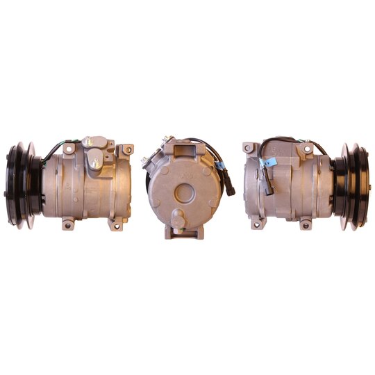Elstock Compressor, air conditioning to suit Caterpillar, John Deere