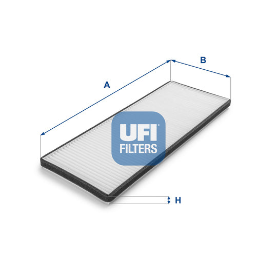 Ufi 53.015.00 Filter, cabin air to suit Citroën, Opel, Vauxhall