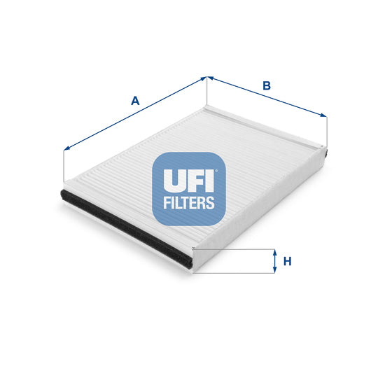 Ufi 53.047.00 Filter, cabin air to suit Opel