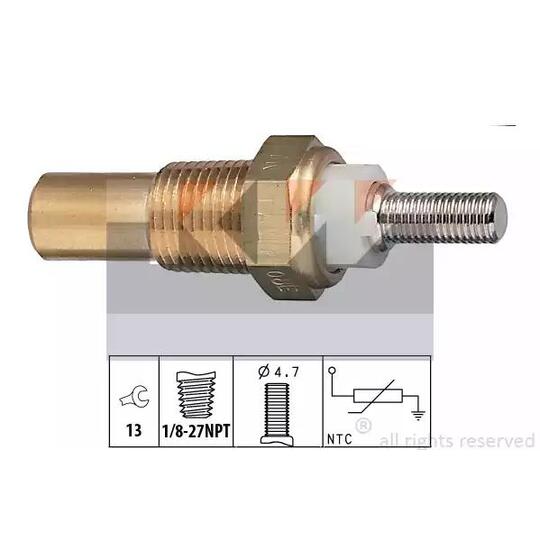 Kw Sensor, coolant temperature to suit Ford