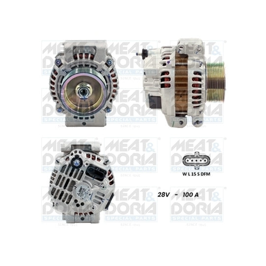Meat & Doria Alternator to suit Mitsubishi, Scania