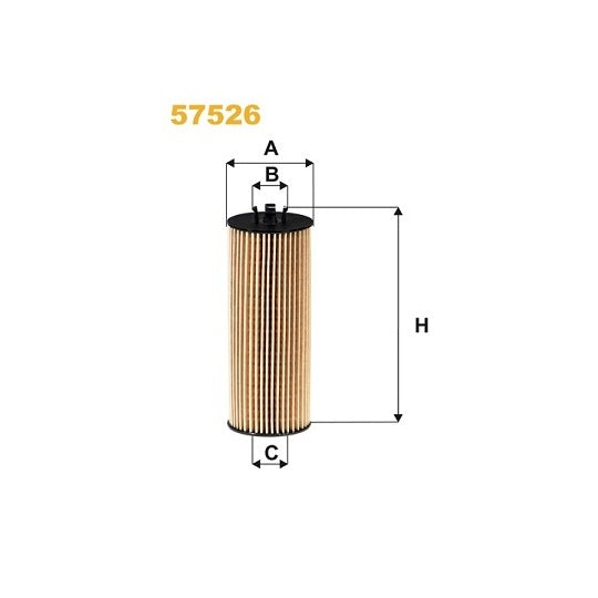 Wix Filters Oil filter to suit Fiat, Chrysler, Mopar Parts