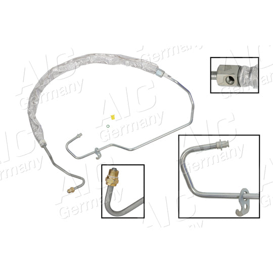 Aic Hydraulic Hose, steering system to suit Ford
