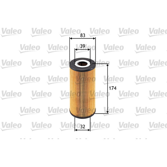 Valeo Oil filter to suit Ford, Mercedes-Benz, Cummins