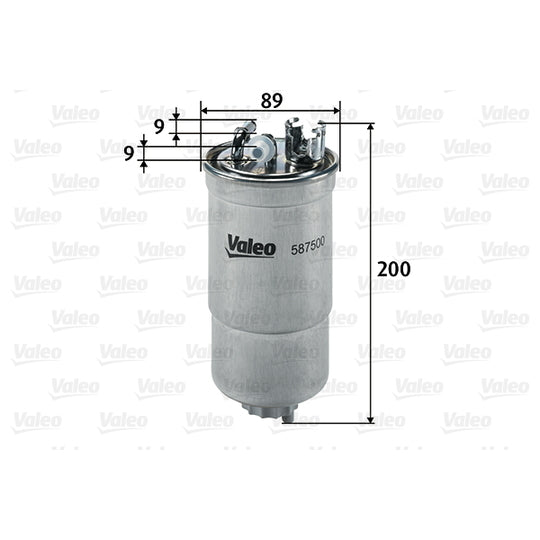 Valeo Fuel filter to suit Audi, VW, Fiat