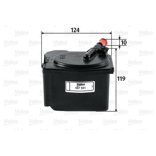 Valeo Fuel filter to suit Ford, Mazda, BMW