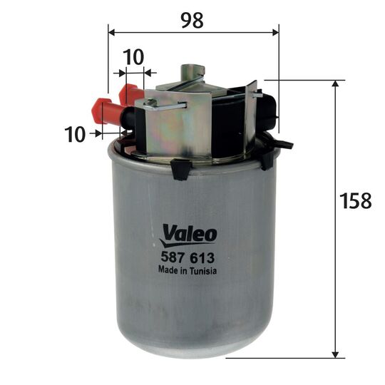 Valeo Fuel filter to suit Nissan, Renault