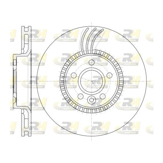 Roadhouse Brake Disc to suit Ford, Land Rover, Volvo