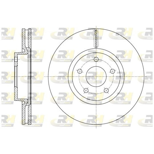 Roadhouse Brake Disc to suit Ford
