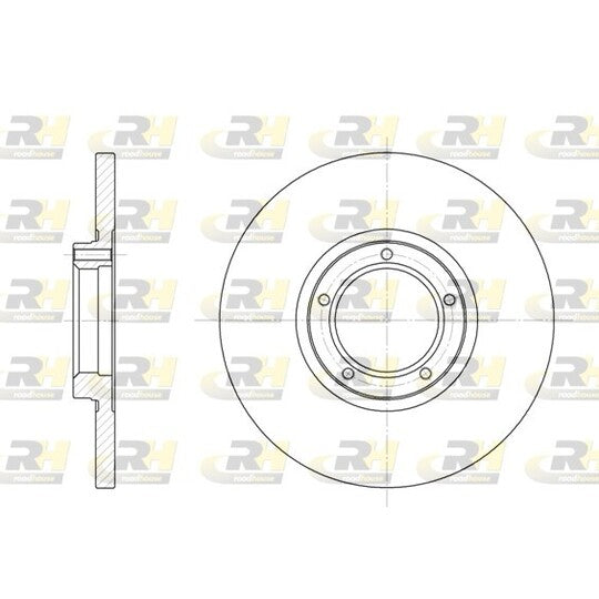 Roadhouse Brake Disc to suit Ford, VW