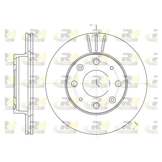 Roadhouse Brake Disc to suit Toyota, VW, Honda