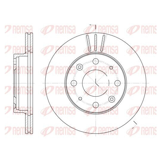 Remsa Brake Disc to suit Toyota, VW, Honda