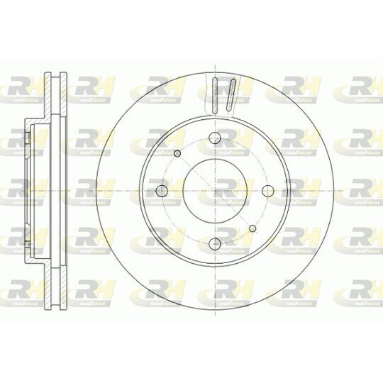 Roadhouse Brake Disc to suit Mitsubishi, VW, Kia