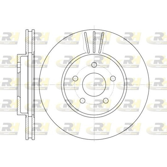 Roadhouse Brake Disc to suit Ford, VW, Jaguar