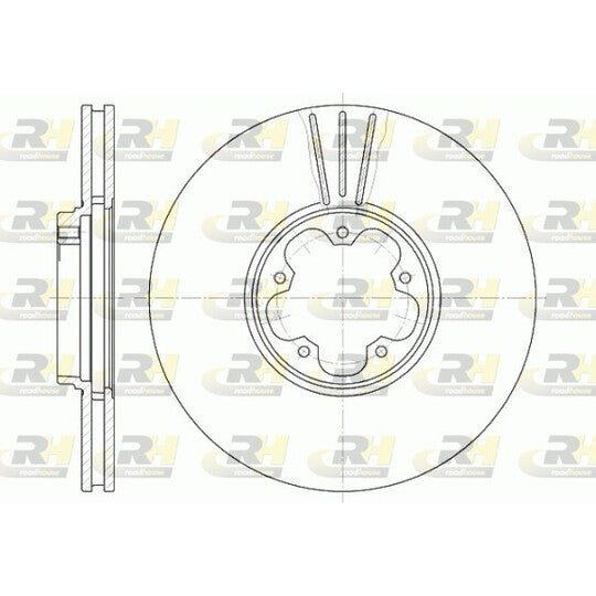 Roadhouse Brake Disc to suit Ford, VW