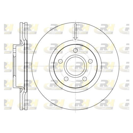 Roadhouse Brake Disc to suit Ford, VW, Land Rover