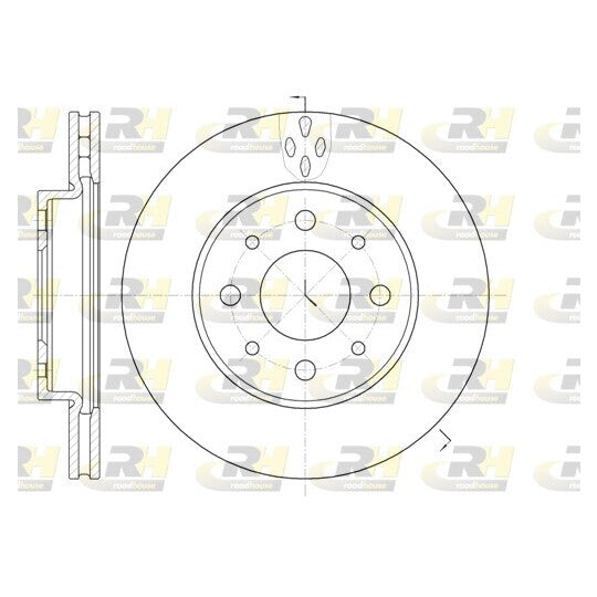 Roadhouse Brake Disc to suit Ford, VW, Fiat