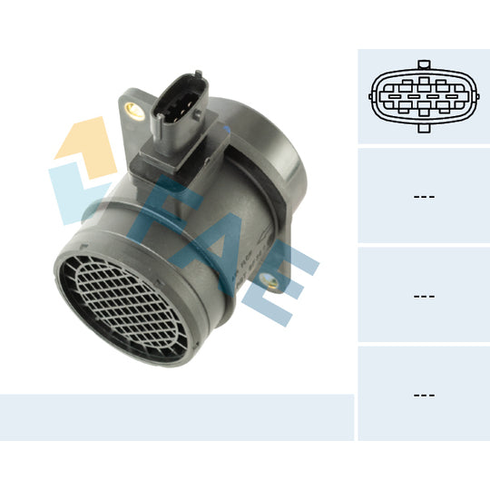 Fae Mass Air Flow Sensor to suit Fiat, Hitachi, Opel