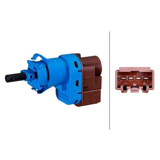 Hella 6DD 010 966-821 Brake Light Switch to suit Ford, Peugeot, Citroën