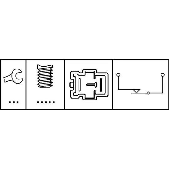 Hella 6DD 008 622-741 Brake Light Switch to suit Ford, Mazda, Rover