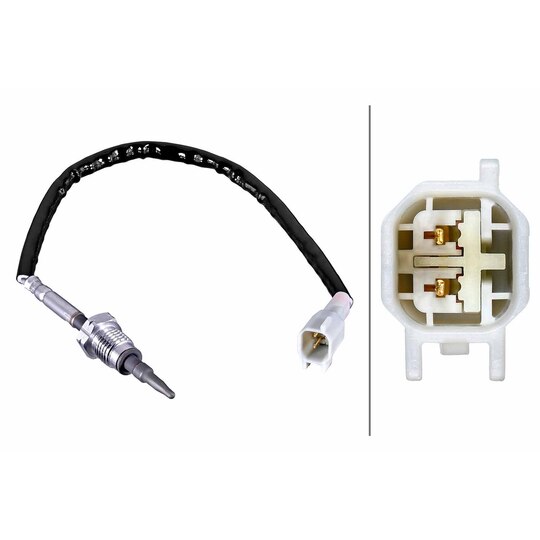 Hella Sensor, exhaust gas temperature to suit Ford