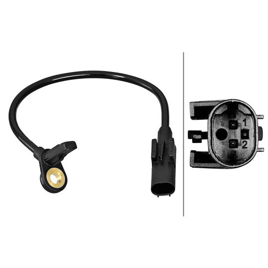 Hella Sensor, wheel speed to suit Mercedes-Benz, Hitachi
