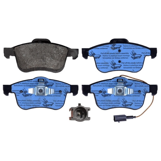 Swag Brake Pad Set, disc brake to suit Fiat, Opel, Vauxhall