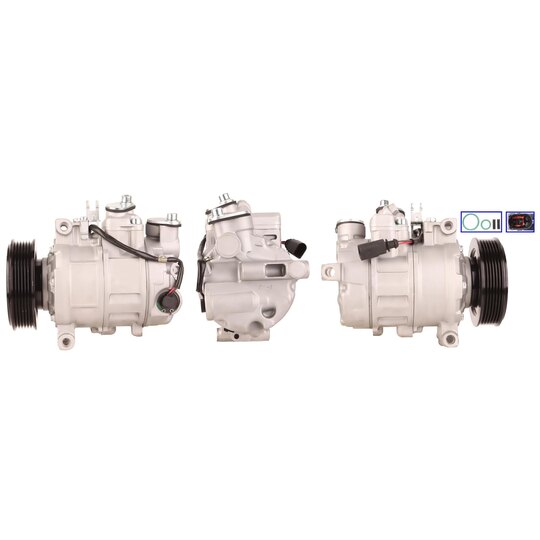 Dri Compressor, air conditioning to suit Audi