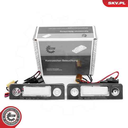 Esen Skv Licence Plate Light to suit Skoda