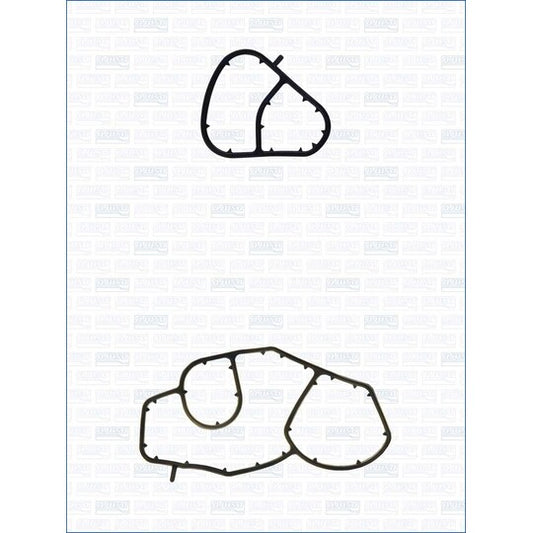 Ajusa Gasket Set, oil cooler to suit Mitsubishi, Toyota, Ford
