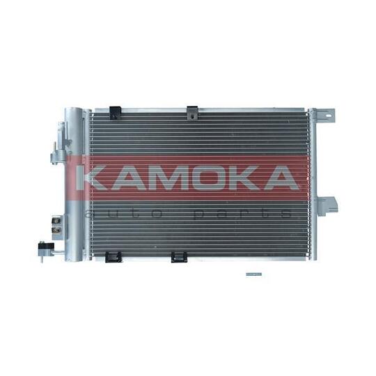 Kamoka 7800136 Condenser, air conditioning to suit Opel, Vauxhall