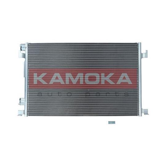 Kamoka 7800177 Condenser, air conditioning to suit Fiat, Opel, Vauxhall